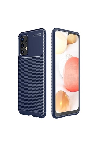Galaxy A32 4G Kılıf Zore Negro Karbon Tasarım Silikon Kılıf