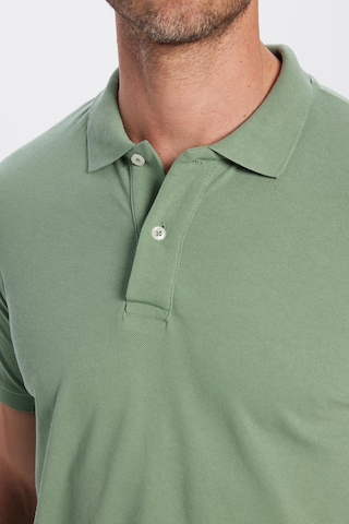 Tudors Erkek Slim Fit Dar Kesim Pamuklu Yumuşak Dokulu Serin Tutan Kumaş Düz Pike Haki Polo Yaka Tişört-31625 Açık Haki
