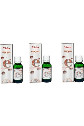 Balen E Vitamini Saç ve Cilt Bakım Yağı 3 x 20 ML