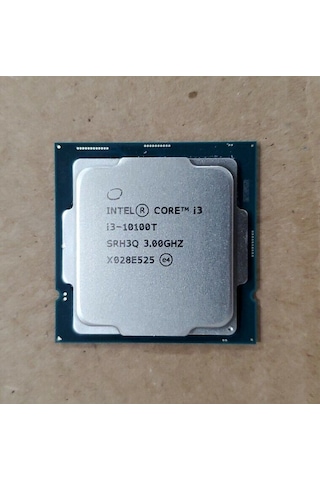 Intel Core i3-10100T 3 GHz LGA1200 6 MB Cache 35 W İşlemci Tray