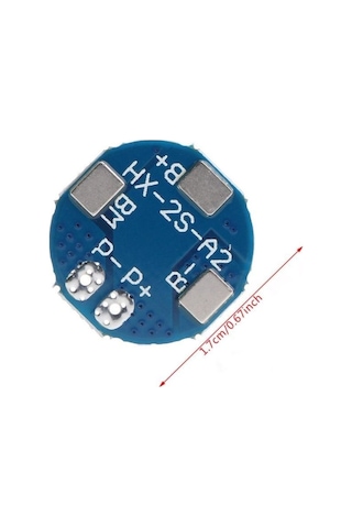 2s 5a 7.4v Pil Koruma Balans Kartı 18650 Lityum Li-ion Batarya