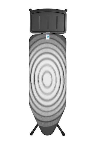 Brabantia 124x45cm C Buhar Kazanı Standlı Tıtan Oval Desenli Ütü Masası - Ssuh