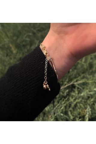 Italyan Balık Sırtı Zincir Bileklik N11.12170