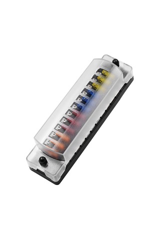 Otomatik Sigorta Tutucu Yolu Araba Sigorta Kutusu Otomotiv Kutusu Amp Blok Dayanıklı Organize Kablolama