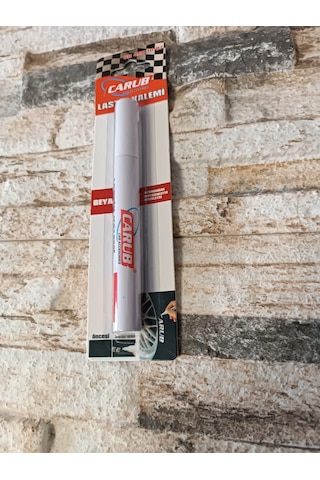 Carub Beyaz Su Geçirmez Lastik Yazı Kalemi