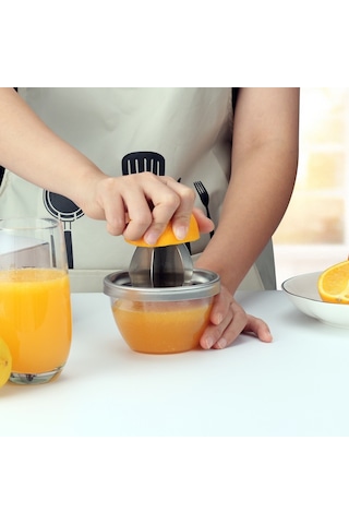 Paslanmaz Çelik Küçük Manuel Meyve Sıkacağı