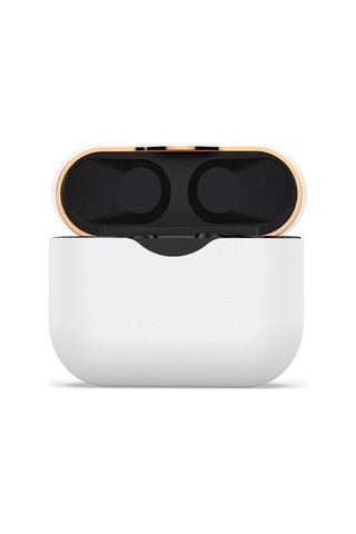 Beyaz Yumuşak Silikon Bluetooth Kulaklık Koruyucusu