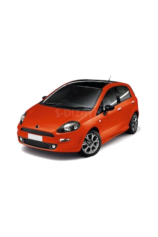 Fiat Grande Punto Krom Kapı Kolu 4 Kapı 8 Prç 2006 Üzeri Çerçeve