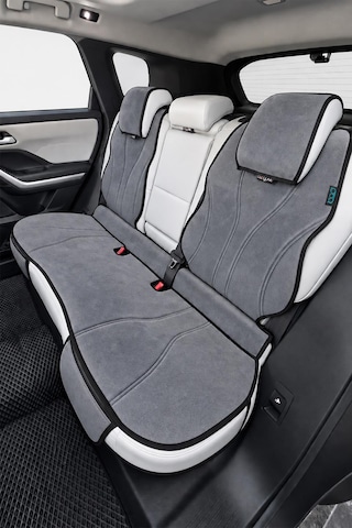 Bod Citroen C5 Aircross Oto Koltuk Koruyucu Kılıf 2026-sonrası Latmos Serisi Koyu Gri