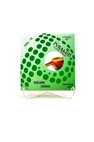 Pyramid 0.18 Numara Profesyonel Kısa Sap Bağlama Tel Seti