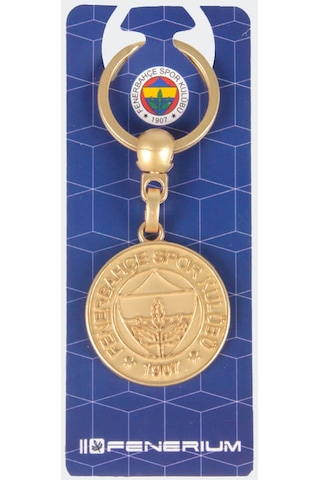 FB LOGO  METAL ANAHTARLIK-ALTIN
