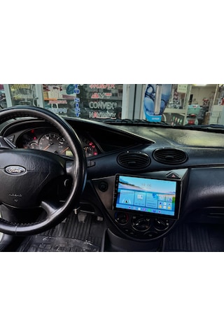 Ford Focus 1 1999 2005 Multimedya Carplay Navigasyon 9inç Double