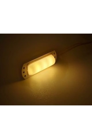 Ayge Su Geçirmez Marine Yat Tekne Karavan 12V DC  9 CM (GÜNIŞIĞI)