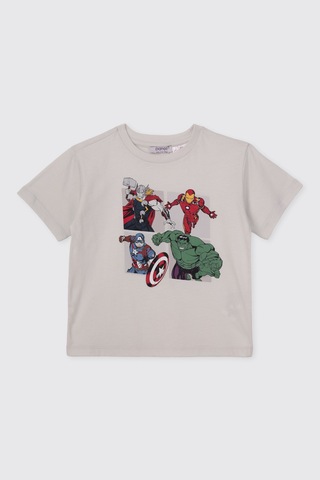 Panço Erkek Çocuk Gri Pijama Takımı 2611bk39005