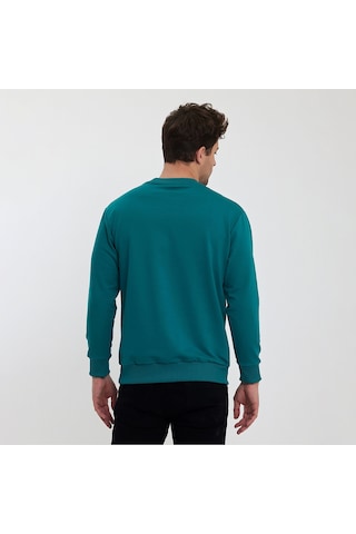 Twobull OSLO Erkek Petrol Sweatshirt