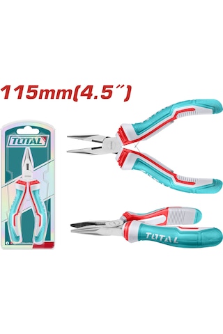 Total Elektronikçi Tip Karga Burun 115mm Thtmn256