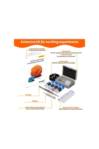 Labzz M101 Orange/portakal Mikroskop