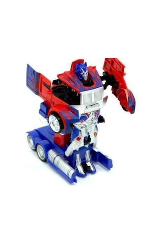 Dönüşebilen Sesli Işıklı Transformers Optimus Prime Oyuncak Araba