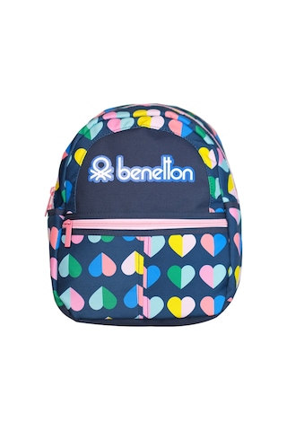 United Colors Of Benetton. Mini Kalp Desenli Kız Çocuk Çocuk Çantası 001