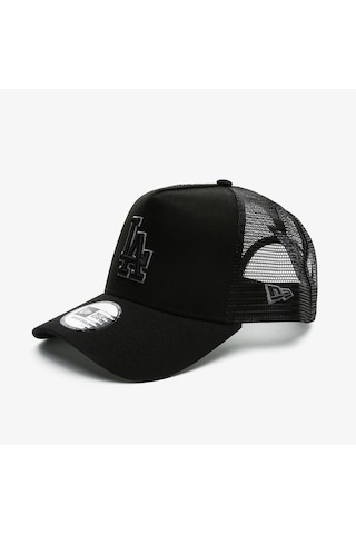 New Era Bob Team Logo 9forty Af Trckr Losdod Unisex Siyah Şapka Düz 12523912 Siyah
