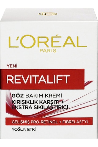 L'Oreal Paris Revitalift Kırışık Karşıtı Göz Kremi 15 ML