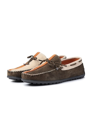 Colore Hakiki Deri Erkek Günlük Ayakkabı, Loafer Ayakkabı, Hafif Ayakkabı, Süet Loafer