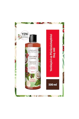 Coconut Coffee Yenileyici Ve Pürüzsüzleştirici Duş Jeli 500 Ml-vegan Diğer