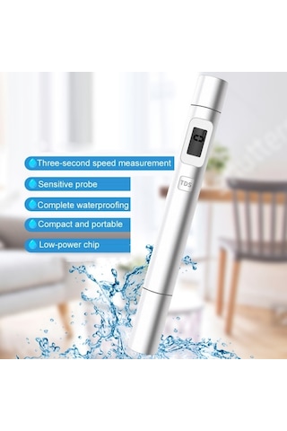 Butuglobal Tds Yüksek Hassasiyetli Su Kalitesi Test Kalemi Dedektörü