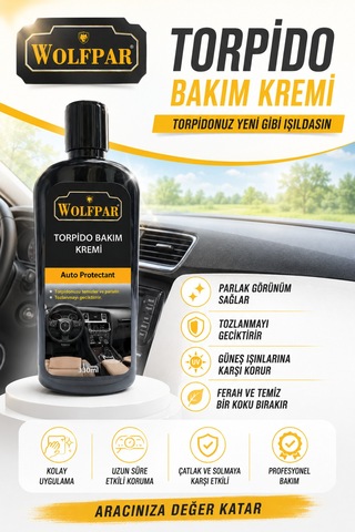Torpido Bakım Kremi