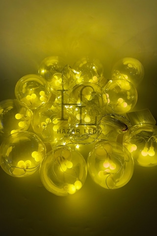 3m Top Perde Led Işık Gün Işığı 8 Fonksiyonlu Eklenebilir Küre Toplu Ampul Dekoratif Led Işık Yılbaşı Süsü Gün Işığı