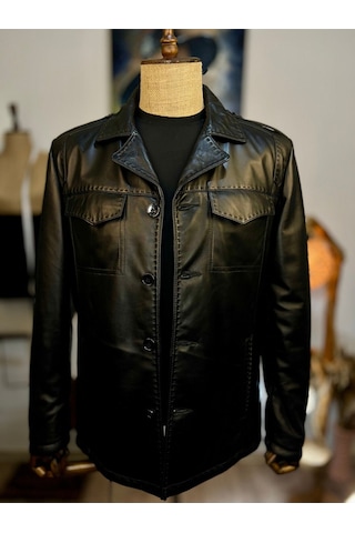 Always Leather Usta İşi Özel Dikim Hakiki Deri 1803340042 Siyah