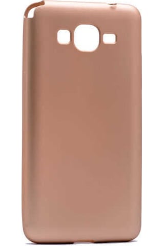 Samsung Uyumlu Galaxy J2 Prime Kılıf Zore Premier Silikon Kapak Gold
