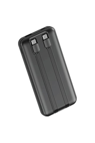 Dexim W3 10000mah Powerbank 22.5w Hızlı Şarj Led Ekranlı Type-c Kablolu Taşınabilir Şarj Cihazı Çok Renkli