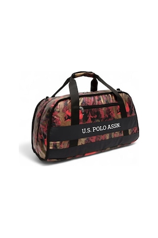 U.s. Polo Assn. Siyah-kırmızı Unisex Seyahat Çantası Plduf23808 4126104