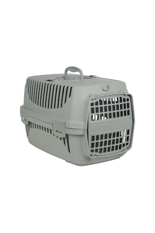 Pribor Hz-100 Kedi Köpek Evcil Hayvan Taşıma Çantası Box Orta Boy Çok Fonksiyonlu Gri