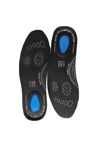 Black Vein Air Confort Topuk Dikeni Jel Takviyeli Ortopedik Taban