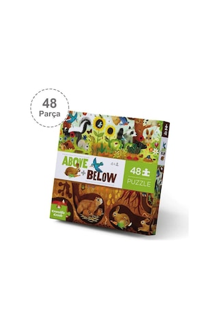 Crocodile Creek Puzzle 48 Parça Arka Bahçe Keşfi