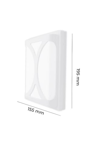 30w Telesto Led Armatür Beyaz Kasa 3200k Sarı Işık Beyaz