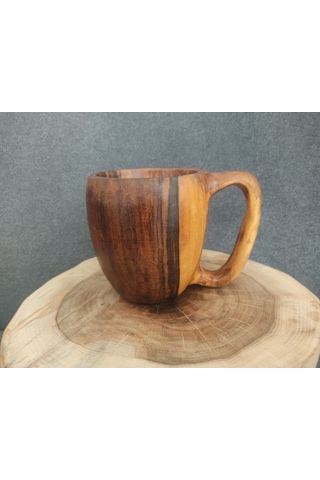 Kuksa Büyük Boy 260 Ml Ceviz Çok Renkli