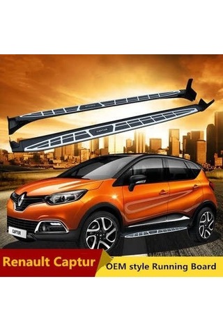 Renault Captur 2014 2017 Yan Basamak Sıde Step Square Style