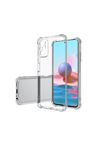 Xiaomi Poco M5s Kılıf Zore Kamera Korumalı Nitro Anti Shock Silikon