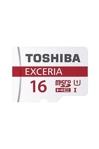 Toshiba Exceria M301-EA 16 GB MicroSDHC Class 10 UHS-I Hafıza Kartı + Adaptör