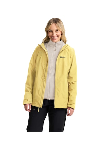 Jack Wolfskın Jack Wolfskin Moonrise 3in1 Kadın Sarı Outdoor Ceketi M0064 Sarı