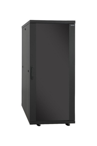 Canovate 27u 800x800mm 19'' Dikili Tip Network Rack Kabinet Siyah Flatpack 2 Yıl Üretici Garantili