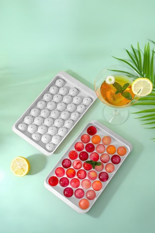 Ny Home Yuvarlak Model Buz Kalıbı Beyaz Beyaz