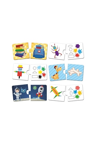 Connect Puzzle Bağlantı Kurma Oyunu Eşleştirme Kartları