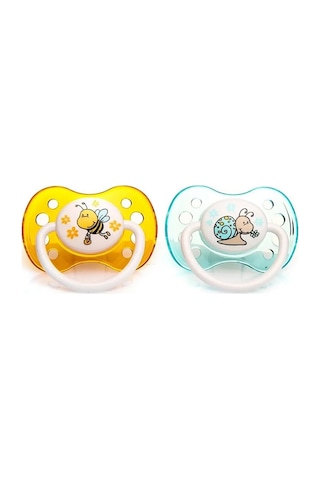 Baby Plus 2li Silikon Yalancı Bebek Emzik 0-6 Ay Byp-21001 BYP-21001 Çok Renkli