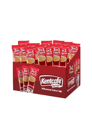 Kentcafe Boringer 3'ü 1 Arada Hazır Kahve 18 G X 48 Adet Granül