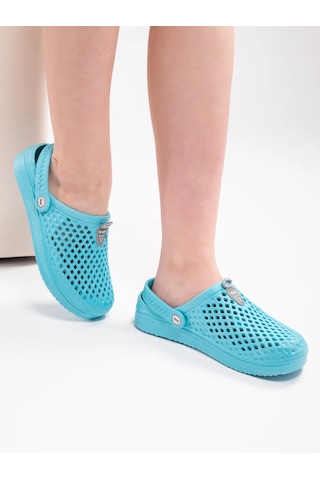 Optımoll Kapalı Terlik Sabolar Kauçuk Plaj Terlikleri 397349142 Açık Mavi