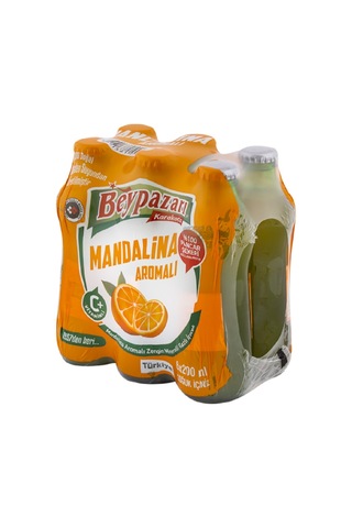 Beypazarı Doğal Maden Suyu Mandalina Aromalı 6 x 200 ML